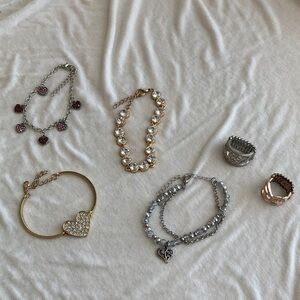 Elegant Heart Jewelry Set